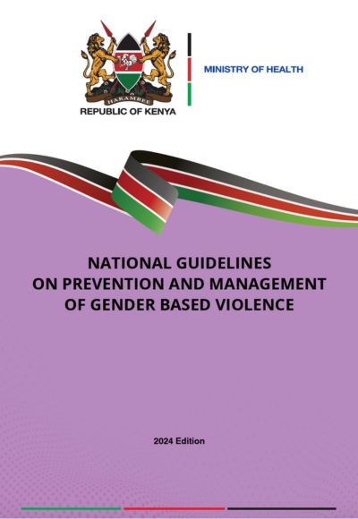 National Guideleines on Prevention and Management of GBV - LVCT Health